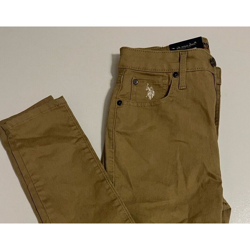 U.S. POLO ASSN. Womans KHAKI Super Skinny Jeans Size 9 NWT - Picture 8 of 8